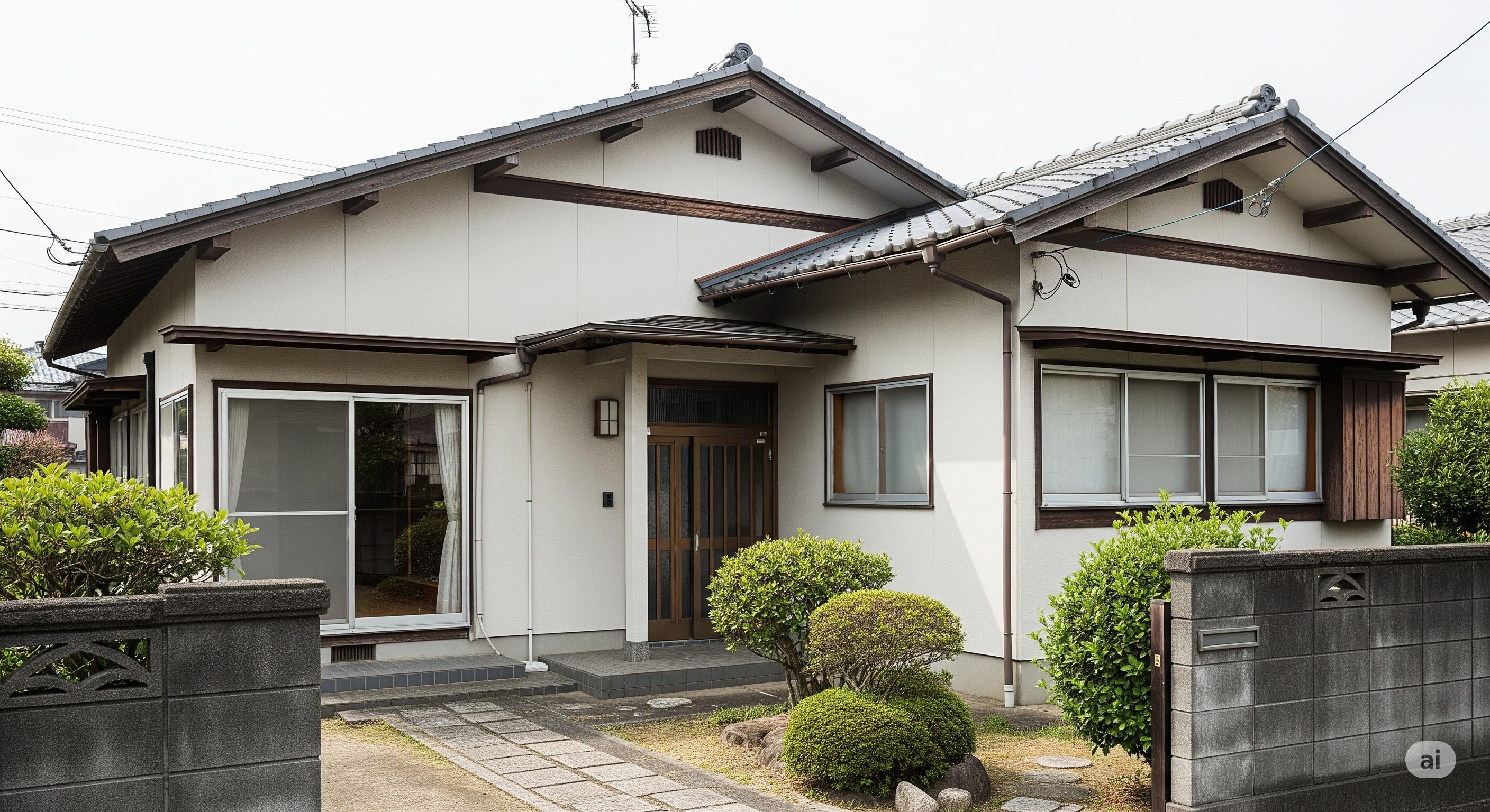 空き家バンクに登録される空き家のイメージ（日本の一軒家）